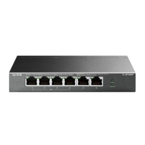 Switch Để Bàn 6 Cổng 10/100Mbps với 4 Cổng PoE+ - TL-SF1006P