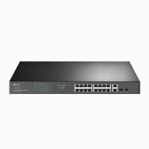 18-Port Gigabit Rackmount Switch with 16 PoE+ - TL-SG1218MP